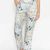 Elastic waist pants Louisa Jump Pleat