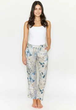 Elastic waist pants Louisa Jump Pleat