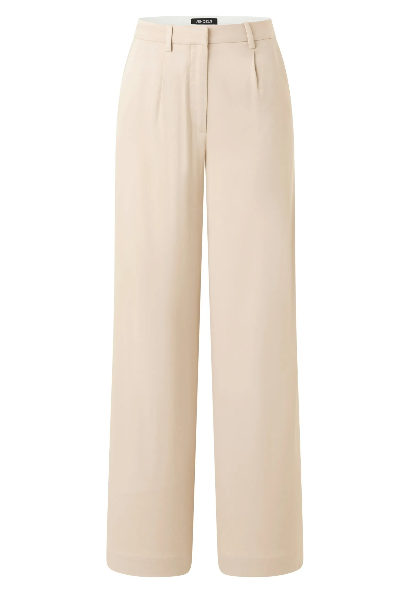 Galon Palazzo Pants with Satin Look