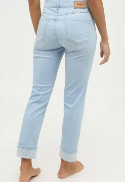 Jeans Cici Crop Word with rhinestones