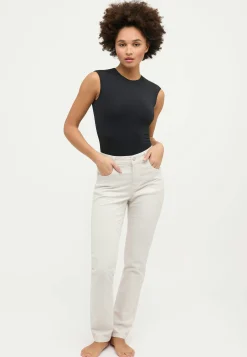 Jeans Cici Detail with colored denim