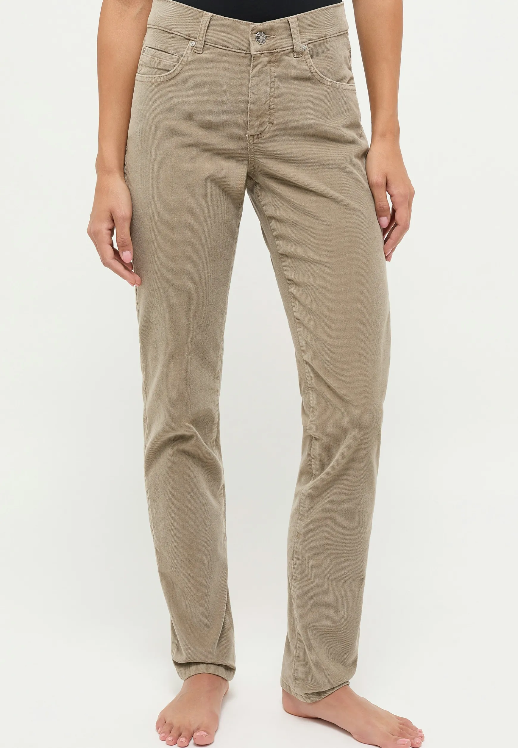 Jeans Cici in colored corduroy