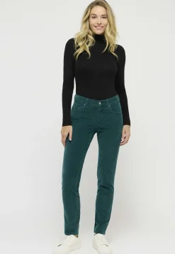 Jeans Cici in colored corduroy