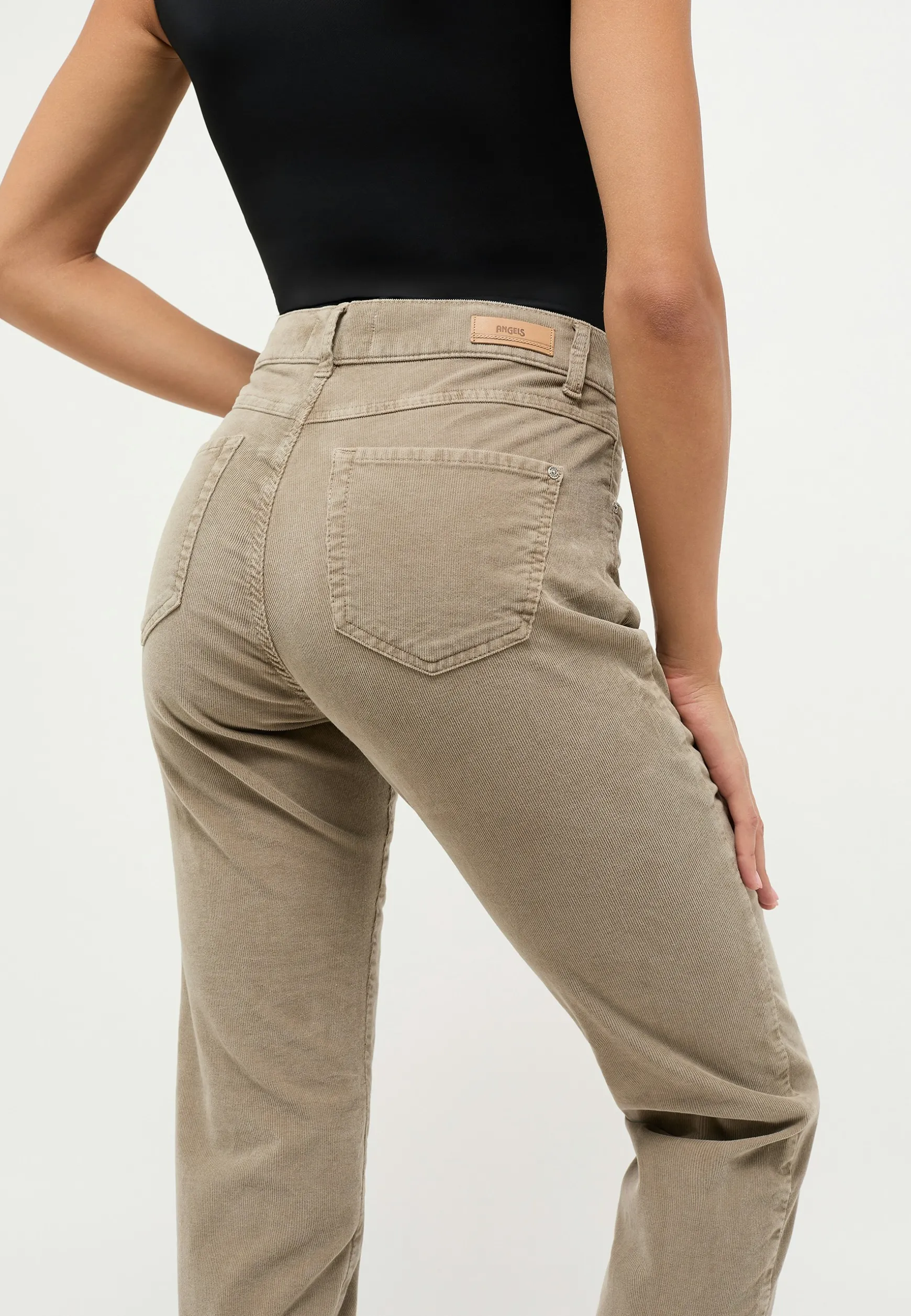 Jeans Cici in colored corduroy