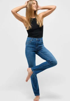 Jeans Cici with authentic denim