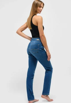 Jeans Cici with authentic denim