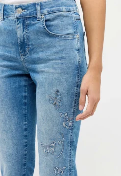 Jeans Cici with butterfly print