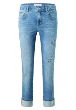Jeans Cici with butterfly print