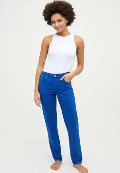 Jeans Cici with coloured denim