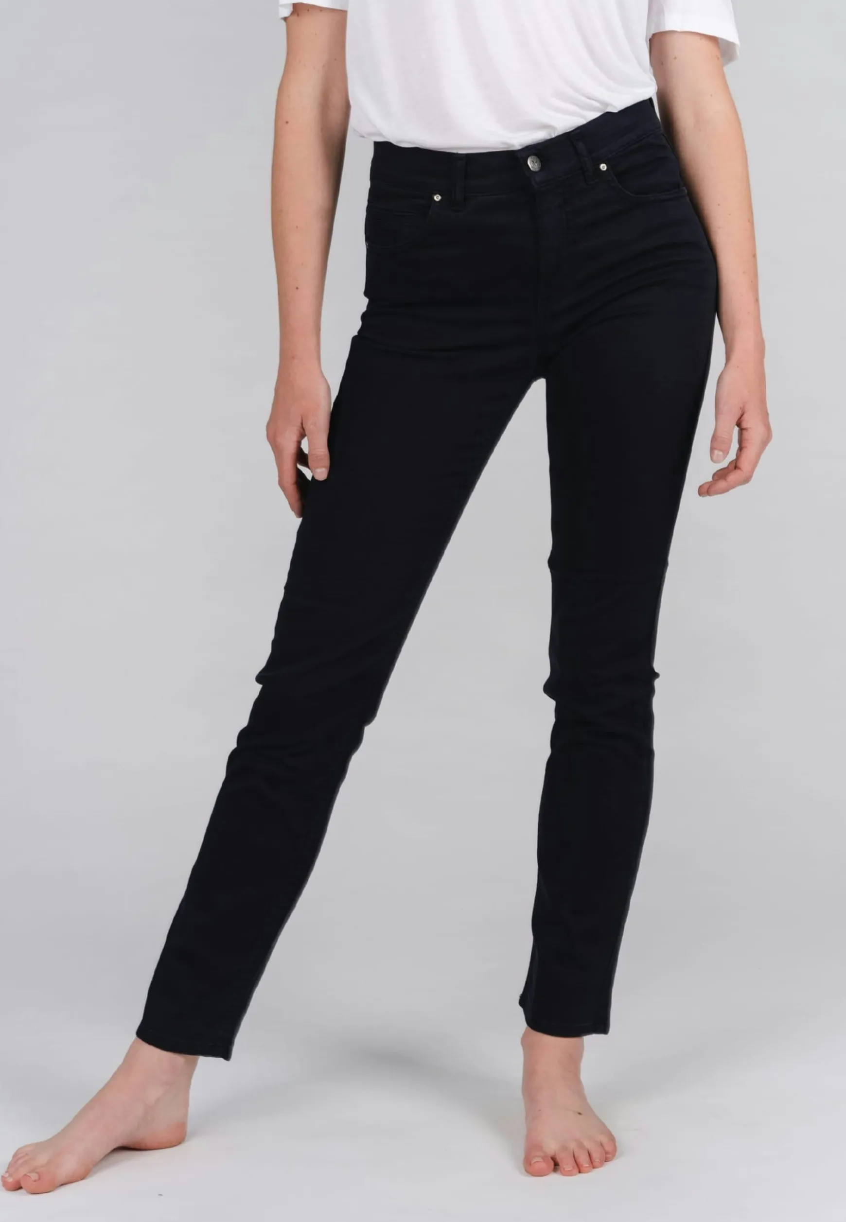 Jeans Cici with solid-colored design