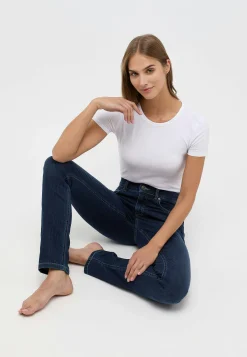 Jeans Cici with sweat denim in jersey look