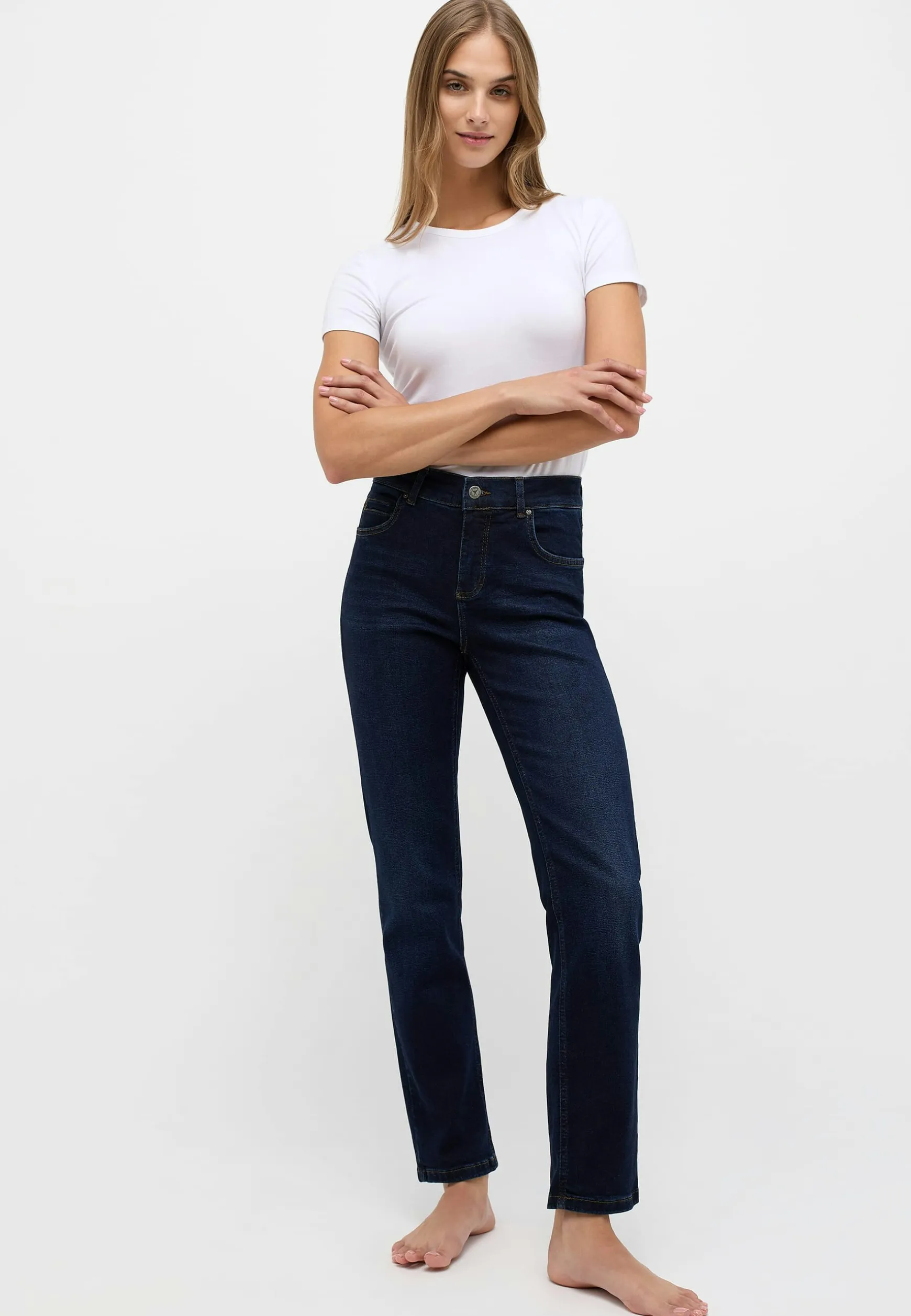 Jeans Cici with used wash