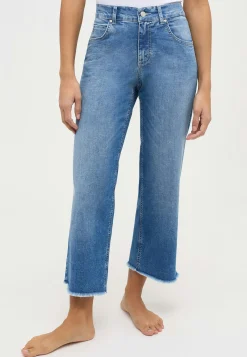 Jeans Culotte Linn Fringe