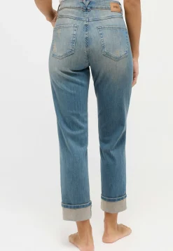 Jeans Darleen Crop TU in destroyed look