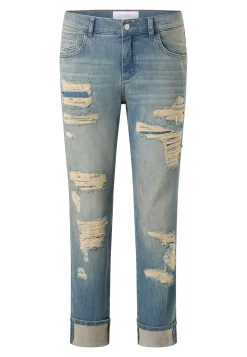 Jeans Darleen Crop TU in destroyed look