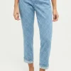 Jeans Darleen Crop TU with laser print