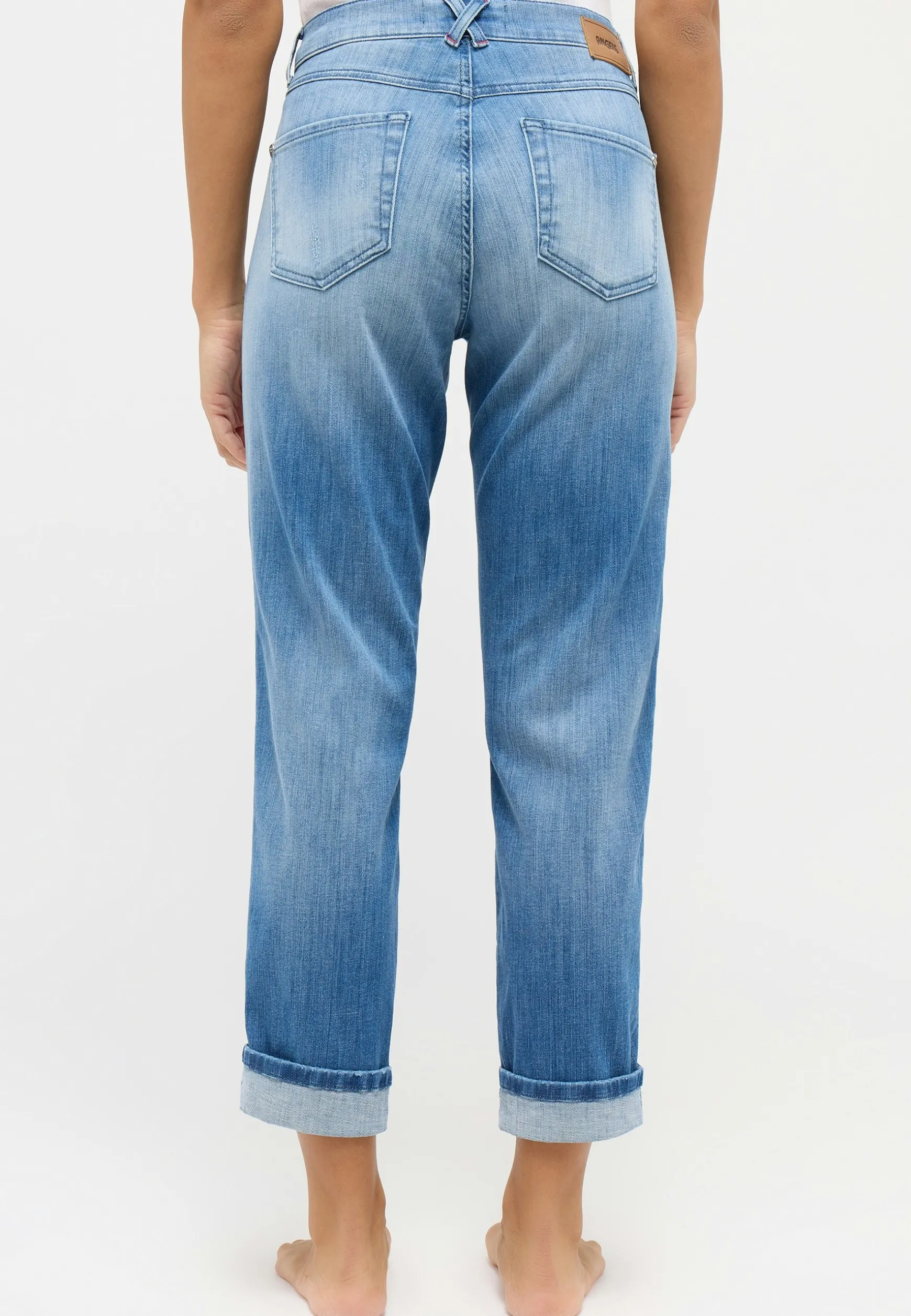 Jeans Darleen Crop TU with patches
