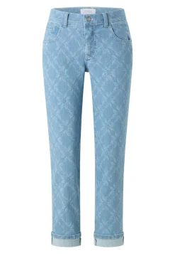 Jeans Darleen Crop TU with laser print