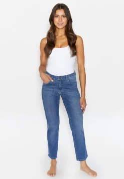 Jeans Darleen Crop with authentic denim