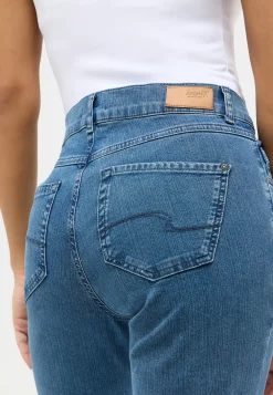 Jeans Dolly with sporty denim