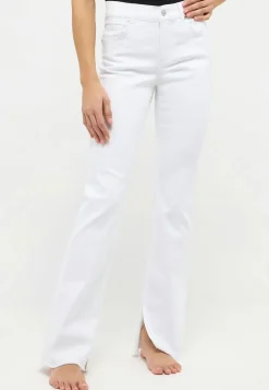 Jeans Leni Slit Fringe with hem slit