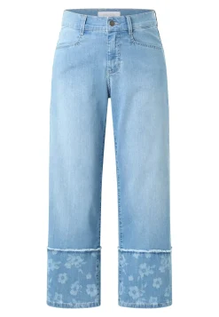Jeans Linn Flower with floral pattern