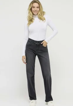 Jeans Liz Belt with integrated belt
