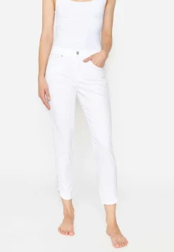 Jeans Ornella Plate with leg hem detail