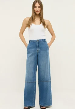 Jeans Seamed Palazzo