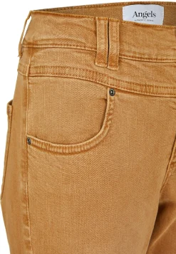 Jeans Skinny Button with colored denim