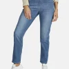 Jeans Tama with partially elasticized waistband