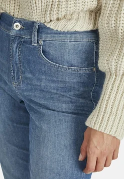 Jeans Tama with partially elasticized waistband