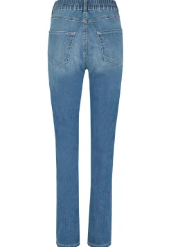 Jeans Tama with partially elasticized waistband