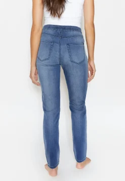 Joggpants Louisa Active with solid fabric