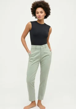 Louisa Chino with welt pockets