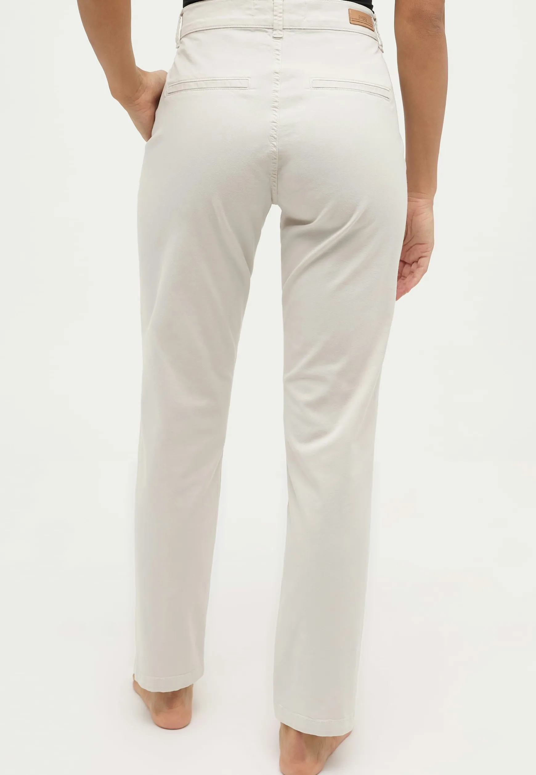 Louisa Chino with welt pockets