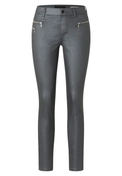 Malu Zip trousers with coating