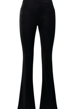 Pants Bootcut with glam fake leather