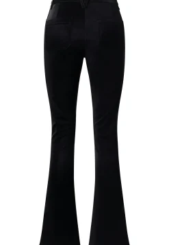 Pants Bootcut with glam fake leather