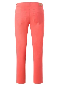 Pants Cici Crop Slit in solid design