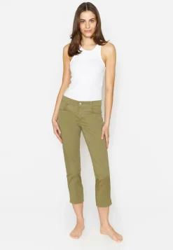Pants Cici Crop Slit with slit