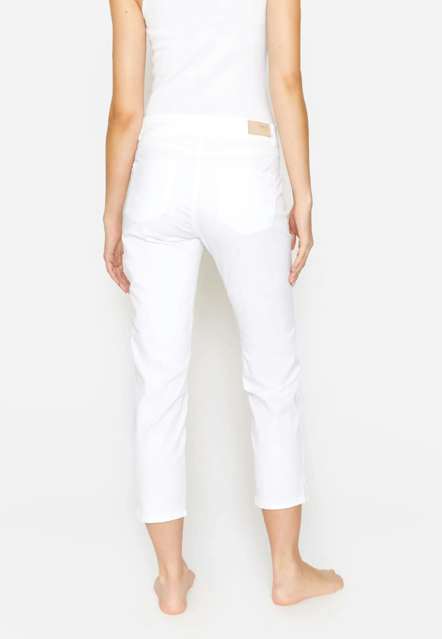 Pants Cici Crop Slit with slit