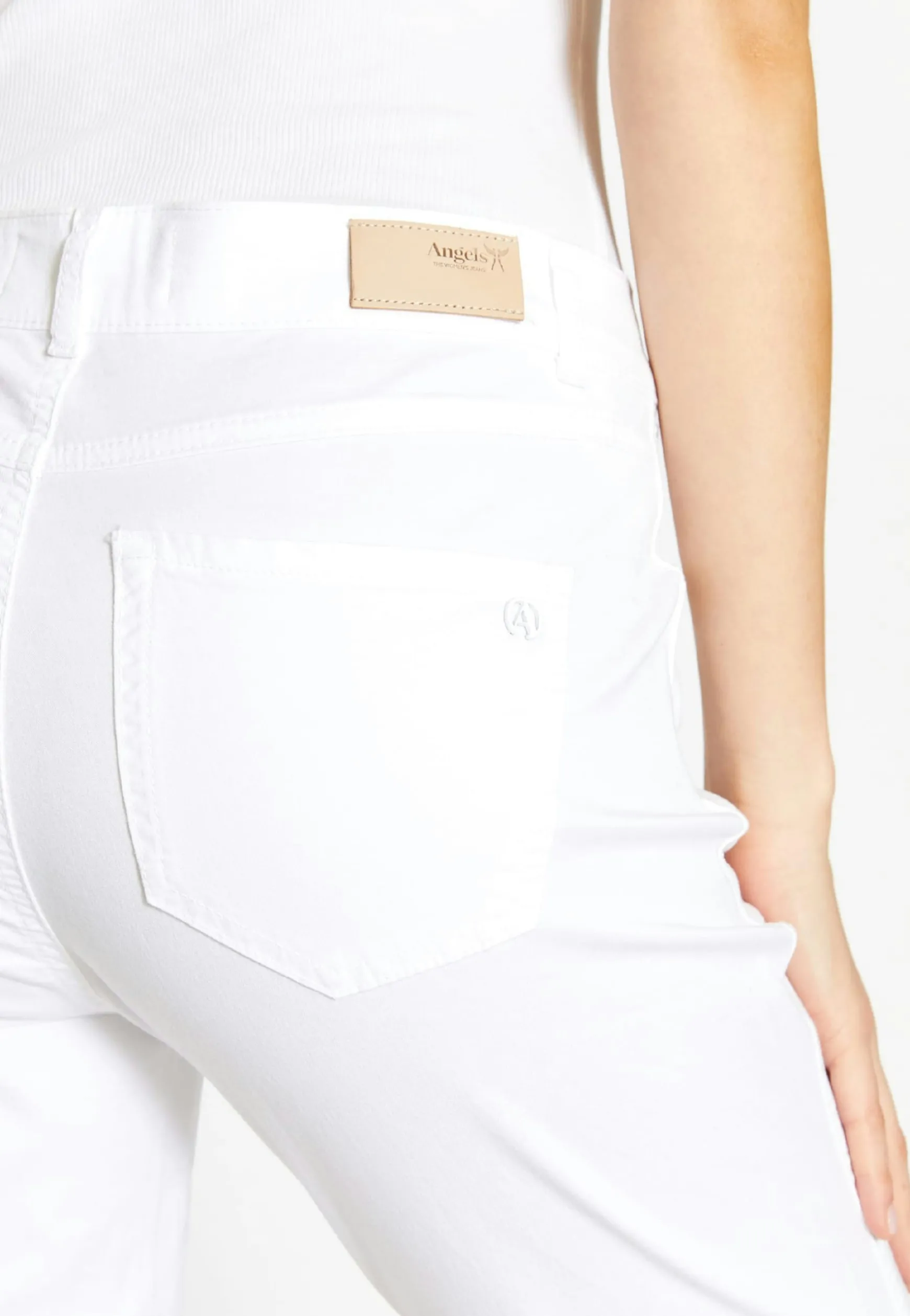 Pants Cici Crop Slit with slit