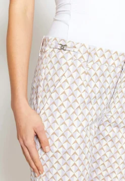 Pants Detail Straight with graphic print