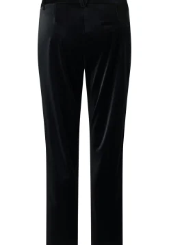 Pants Detail Straight with glam fake leather