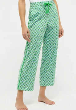 Pants Jogger Galon Culotte with retro print