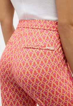 Pants Jogger Galon Culotte with retro print
