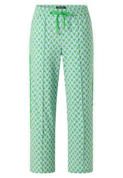 Pants Jogger Galon Culotte with retro print