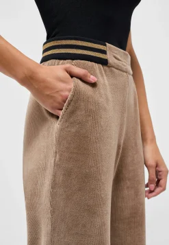 Pants Jump Wide Leg with jersey cord