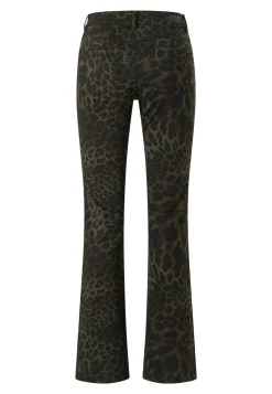 Pants Leni Flared with leopard pattern